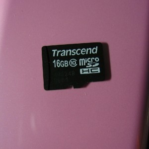 Transcend Micro SDHC 16GB Class 10